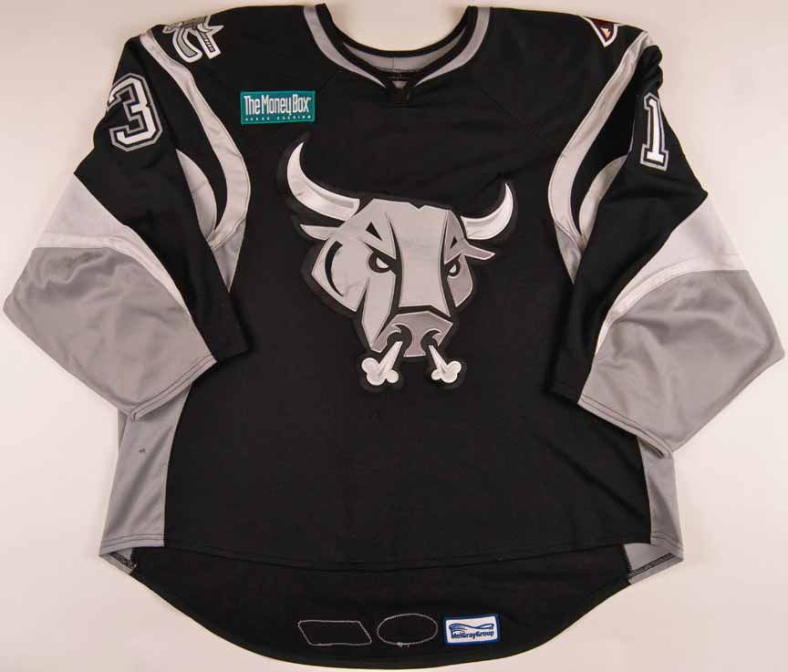 SAN ANTONIO RAMPAGE AHL SP Authentic On Ice Game Issued Blue